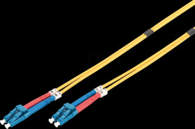 DK-2933-10 Fiber Optic Singlemode Patch Cord, LC / LC