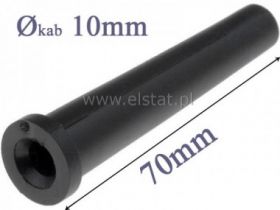 Odgiętka do wiertarki; dł=70mm fi= przewod 10mm