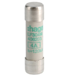 Bezpiecznik 4A 10 x 38mm 500V Hager