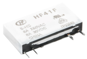 Przekaźnik mocy 5V dc SPST RS PRO 170mW, montaż PCB 0,147Ω Otwór przezierny