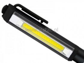Latarka warsztatowa LED COB o mocy 3W 200lm