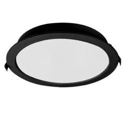Downlight led Matisu 12W 4000k czarny panel led