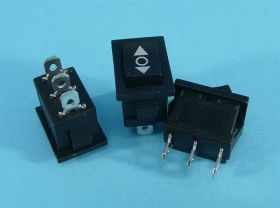 MRS-103-S 6A/250V ON-OFF-ON BLACK