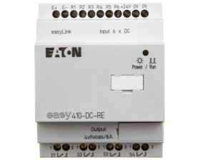 Moduł wejść/wyjść 6we/4wy przekaźnikowe 24V DC EASY410-DC-RE 114293