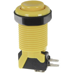 Joy-it Arcade button yellow for single board computers