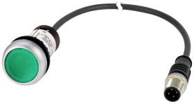 Eaton 185554 C22-DL-G-K10-24-P1 Przycisk podświetlany zielony 1 szt.