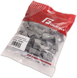Osłona gumowa na złącza RJ45, szara, 50 szt. (GF-OS-RJ45-50) GETFORT
