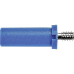 Sch&#xFC;tzinger SFK 8465 Ni/M4/7/SW Spring-Loaded Safety Connector Black