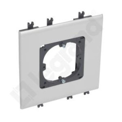 Uchwyt osprzęt fi 60, 1 mechanizm pokrywa 130mm DLP Alu 011171