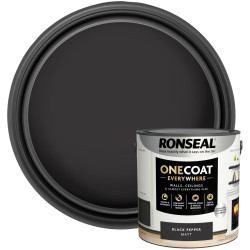Ronseal KCB.7015103.12904.76 OneCoat EverywhereIndoor BlackPepper Matt2.5l