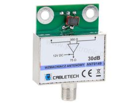 WZMACNIACZ ANT.EKRANOWANY 30dB CABELTECH