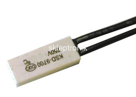 Wyłącznik termiczny 250V/10A 45*C KSD9700 otwarty