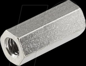 D3X12I5MT Spacer bolt brass M3 l. 12mm inner / inner 1000pcs