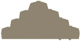 Ścianka końcowa i przegroda do złączek ZAP ZVLD 2.5 1210410000 /10szt./