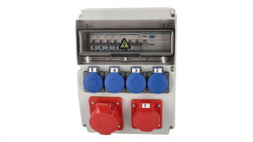 Rozdzielnica Budowlana Erbetka Wyposażona Astat 119 Plus A Ip65 32A/5P,...