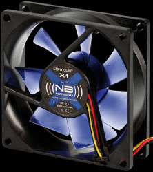 X-1 Noiseblocker BlackSilent fan X1 - 80 mm