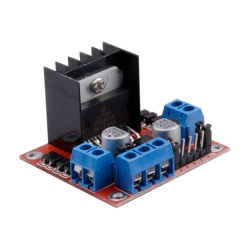 2-kanałowy moduł sterownika silników z układem L298N