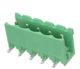 Klucz polaryzacyjny 5 -pinowe raster 5.08mm Przepust Męski RS PRO