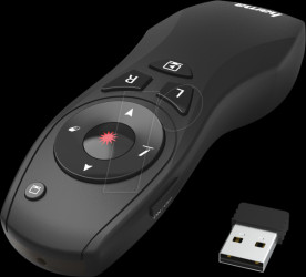 139916 Presenter, wireless, red laser pointer