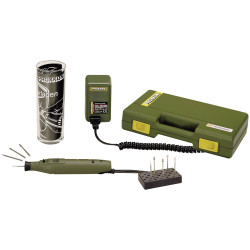 Proxxon 28 635 Micromot GG12 Engraving Tool with Versatile Grinding Bits