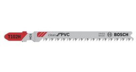 Brzeszczot do wyrzynarki T 102 D, Clean for PVC, zestaw 3 szt. Bosch Accessories 2608667445 3 szt.