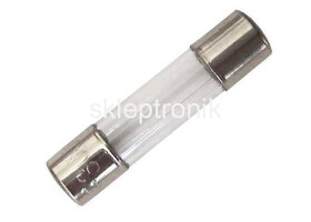 Bezpiecznik szklany 5X20mm F 125mA 5szt