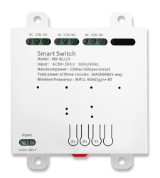 4-kanałowy moduł przekaźnikowy WiFi + Bluetooth MD-BL1/4