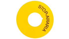 Pierścienie Żółte Z Nadrukiem Stop-Awaria Do Nef22 W0-Pierśc.Żółte Dr...