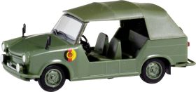 Herpa 024440-002 H0 Model samochodu Trabant Wiadro „NVA”
