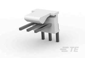 Złącze szpilkowe 3-pinowe raster: 2.54mm -rzędowe TE Connectivity Przewlekany 5.0A