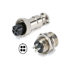 Złącze przem. DS-11-10-01-4B6 (wt+gn) przemysłowe MINI