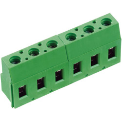 PTR 50710060201D 6-Way PCB Screw Terminal Block 7.5mm 24A