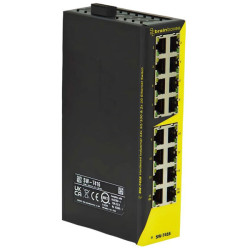 Brainboxes SW-7416 Hardened Industrial 14x 10/100 &amp; 2x 1G Ethernet Switch
