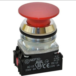 Przycisk ster. czerwony W0-NEF30-D 2Y C