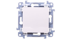 Simon 10 Przycisk Pojedynczy Biały Cp1.01/11