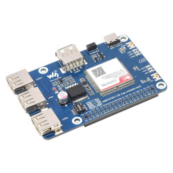 SIM7670G LTE Cat-1/GNSS HAT for Raspberry Pi