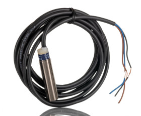 Czujnik zbliżeniowy M12 Indukcyjny 4 mm Telemecanique Sensors Wpuszczany 12→ 48 V DC długość 53mm Gwintowany