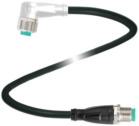 Pepperl+Fuchs 240784-0015 Złącze konfekcjonowane czujnika/aktuatora 20 m Ilość pinów: 4, 4 1 szt.