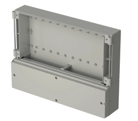 Bopla RD 7000 K (79000600) - tylna pokrywa z uszczelką i z komorą zaciskową obudowy CombiCard 5000-7000 (323 x 236,7 x 50 mm 3U