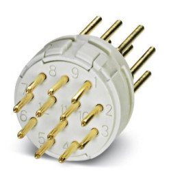 Wkładka stykowa Męski 12-pinowe