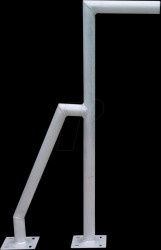 320068 Satellite wall bracket, WH 100 A, double pipe, aluminium