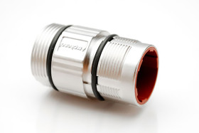 Złącze wielostykowe przemysłowe 6-pinowe M23 Montaż na kablu Gniazdo Amphenol Industrial