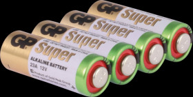 GP23ASTD503C4 Alkaline battery, 23 A, pack of 4