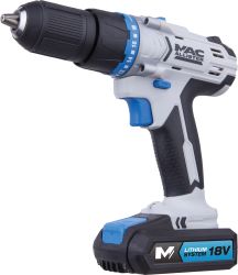 Wkrętarka akumulatorowa MacAllister 18V z udarem + akumulator 1,5Ah