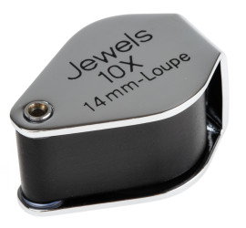 Szkło powiększające powiększenie 10X Jewellers Loupe średnica 14mm