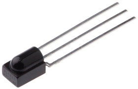 Odbiornik IR TSOP38438, 950nm, 38kHz, zasięg 45m, Vishay