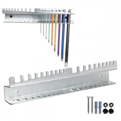 Wieszak na 2 zestawy kluczy imbus z blachy ocynkowanej