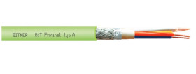 Kabel do transmisji danych BiT Profinet typ A 2x2x0,64 EB0030 klasa Eca /bębnowy/