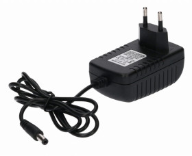 Zasilacz led gniazdkowy 24V 36W 5.5/2.5 czarny