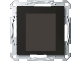 KNX Termostat z wyświetlaczem TFT pokojowy czarny System M MTN6215-0310 SCHNEIDER ELECTRIC
